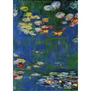  Monet Water Lillies Small Blank Book