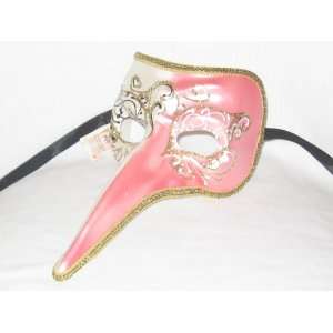  Pink Nasone New Lillo Venetian Nose Mask