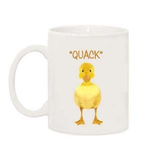  Duck Quack Cute Funny Mug/Coffee Cup: Everything Else