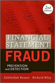 Financial Statement Fraud Prevention and Detection, (0470455705 