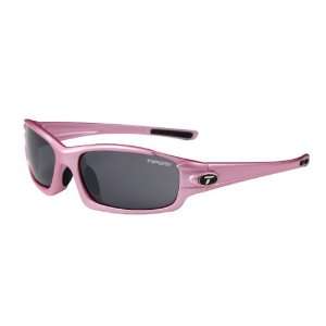  TIFOSI Scout Series Sunglasses, Metallic Pink Frame, Smoke 