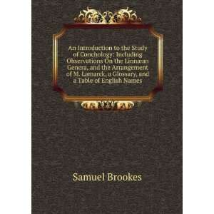   Glossary, and a Table of English Names Samuel Brookes Books