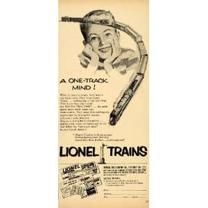  1953 Ad Lionel Model Trains Tracks Magne Traction Locos 