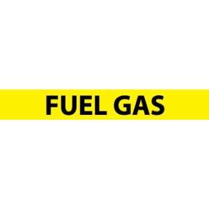  PIPE MARKERS FUEL GAS 2X14 1/4 CAPHEIGHT VINYL: Home 
