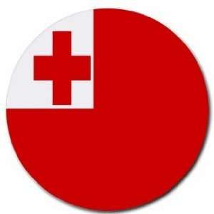  Tonga Flag Round Mouse Pad: Office Products