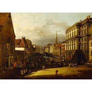 Hand Made Oil Reproduction   Bernardo Bellotto   32 x 24 inches   Der 