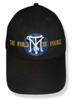 Tony Montana Scarface Embroider Cap World is Yours Hat  