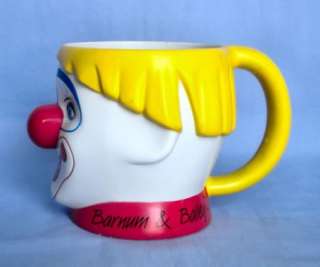 Ringling Bros & Barnum & Bailey Circus Clown Cup Mug  