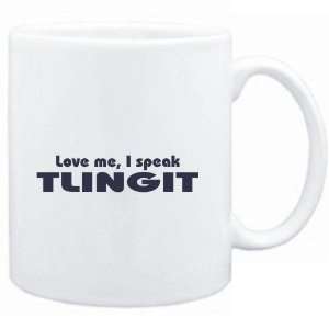   : Mug White  LOVE ME, I SPEAK Tlingit  Languages: Sports & Outdoors