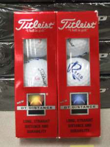Titleist DT Distance Golf Balls. 6 Balls.  