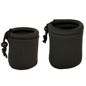  2 Pack Micro Lens Pouch for Leica, Micro Four Thirds, Fuji 