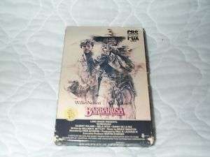 BARBAROSA VHS WILLIE NELSON GARY BUSEY GILBERT ROLAND  