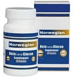  Flora Norwegian Beta Glucan, 60 caps: Health & Personal 