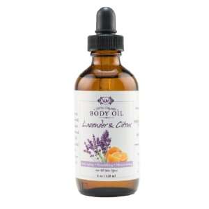  Organic Lavender & Citrus Body Oil Beauty