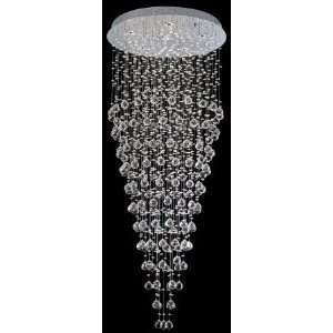 Bethel Zy02   6 Light Clear Crystal Drop Ceiling Fixture 