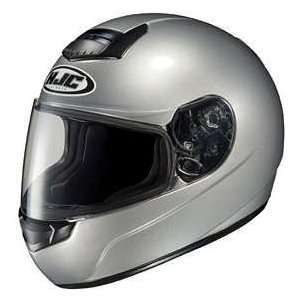  HJC CS R1 CSR1 SILVER SIZE:LRG MOTORCYCLE Full Face Helmet 