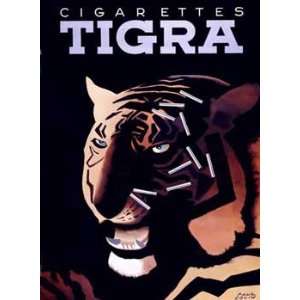 Paul Colin   Cigarettes Tigra Giclee on acid free paper 