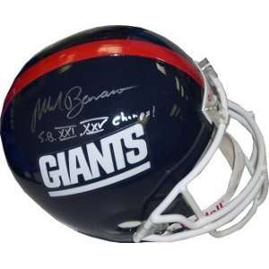 Mark Bavaro signed New York Giants Full Size Replica Helmet SB XXI XXV 