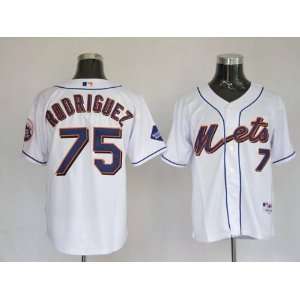  Francisco Rodriguez #75 New York Mets Replica Home Jersey 