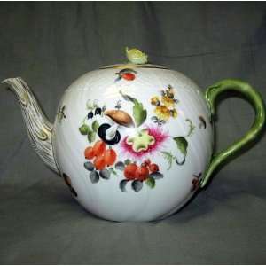  Herend Fruits & Flowers (Bfr) Teapot 