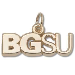 Bowling Green State Falcons 1/4 BGSU Charm   14KT Gold Jewelry 