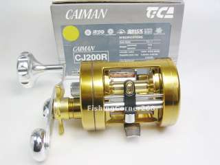 New Tica Caiman CJ 200 R Baitcasting Fishing Reel  