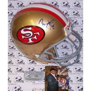 Ronnie Lott Autographed Helmet   Authentic:  Sports 