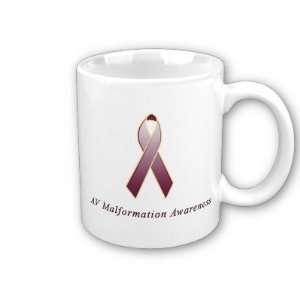 AV Malformation Awareness Ribbon Coffee Mug