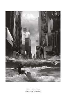 Swell Time in Town Thomas Barbey Fantasy Print  