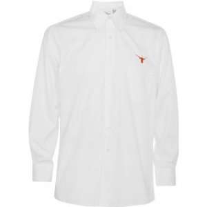  White Silky Poplin Long Sleeve Button Down Shirt: Sports & Outdoors