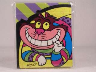 Romero Britto & Disney Cheshire Cat Note Pad #4025526 NIB!  