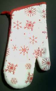   Snowflake Potholder New Mitt / These Match Crochet Towels  