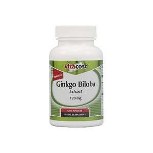  Vitacost Ginkgo Biloba Extract    120 mg   120 Capsules 