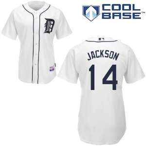  Detroit Tigers Authentic Austin Jackson Home Cool Base 