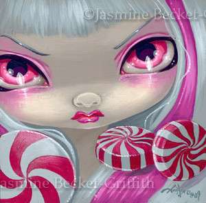 Fairy Face 44 Jasmine Becket Griffith Peppermint Candy Fantasy SIGNED 