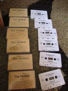 The Hobbit Cassette Set In Wooden Box Minds Eye Tolkien Classic Audio 