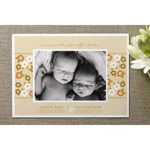  Flower Child Birth Announcements