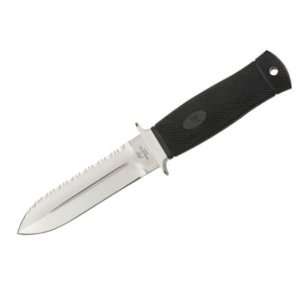 Katz Knives BT10S Part Serrated Avenger Boot Model Fixed Blade Knife 