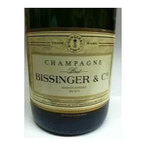  Bissinger & Co. Brut Champagne 750ML: Grocery & Gourmet 