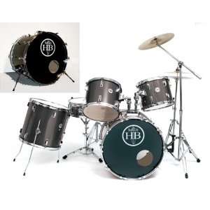  HB USA Custom 6 Piece Double Bass Drum Set Electronics