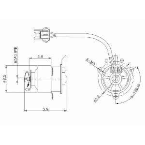   : TYC 630200 Mazda Replacement Radiator Cooling Fan Motor: Automotive