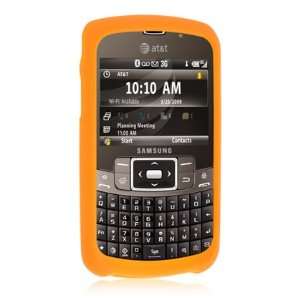 Samsung Jack i637 Orange Rubber Skin Case Cover