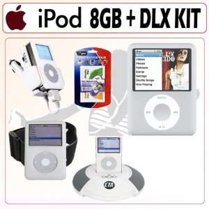  Apple 8GB iPod nano AAC/ Player   Silver (3rd 