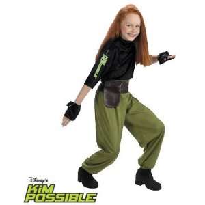   : Disneys Kim Possible Childrens Secret Agent Costume: Toys & Games