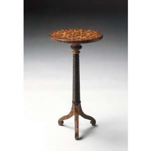   Originals Pedestal Plant Stand in Leopard Spots Furniture & Decor