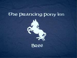 Lord Of The Rings PRANCING PONY T Shirt Gandalf *S 5X*  