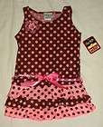 Boutique RUBBIES Pink Polka Dot Swim Cover up 3 3T NWT