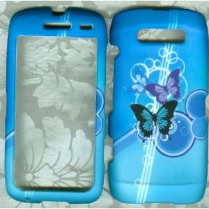  butterfly blue Blackberry 9850 Torch sprint verizon US Cellular 