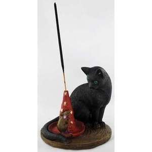  Magical Cat & Mouse Incense Holder 