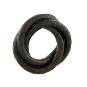  Pack of 4 TierraCast® Pewter Black 10mm Twisted Spacers 